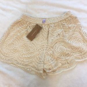Lace women’s shorts